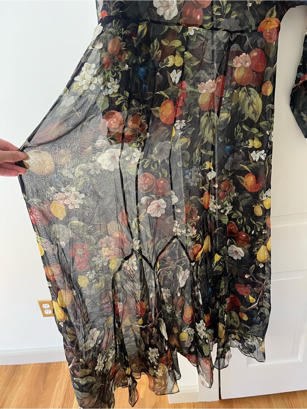 DOEN Oliana Silk Dress - Orchid Harvest - Picture 7 of 9